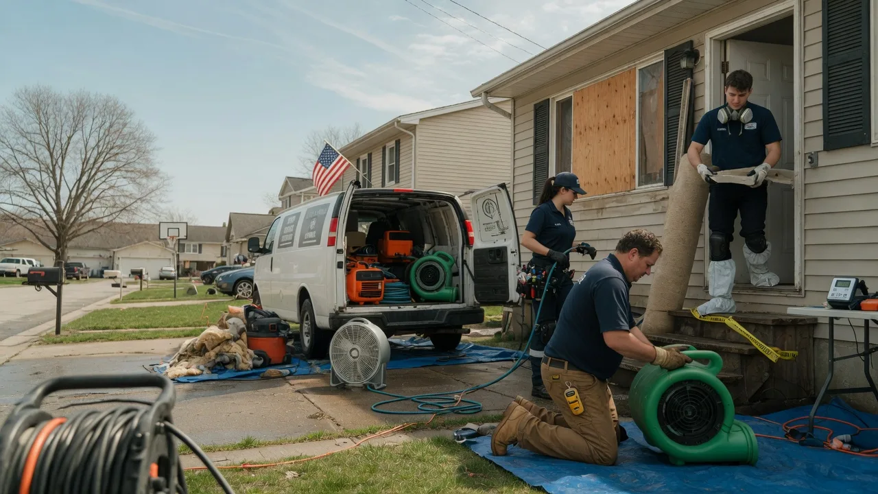 Water Damage Restoration in Libertyville, IL near me